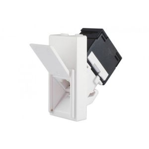 INTERIO signal bela priklj. RJ 45 kosa CAT5e UTP 1M