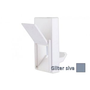 INTERIO Gliter siva adapter ke ystone kosi 1M