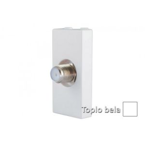 INTERIO Toplobela priklj. koak s TV indiv. PAL/F 1M