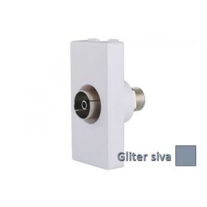 INETRIO Gliter siva priklj. ko aks RD individ. 1M