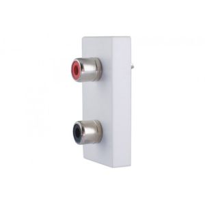 INTERIO signal bela prikljucni ca audio 2XRCA 1M