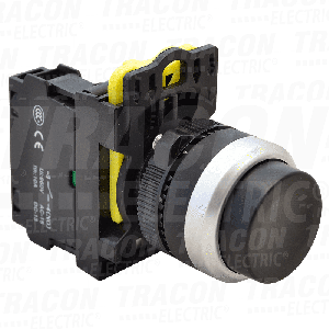 Istaknuti taster crni 1NO 5A 230V IP65
