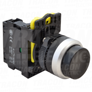 Istaknuti sklopka crni1×NO. 5A /230V AC-15. IP42