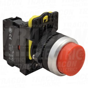 Istaknuti taster crveno1×NC. 5 A/230V AC-15. IP65