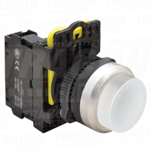 Istaknuti sklopka beli1×NO. 5A /230V AC-15. IP42