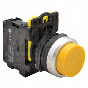 Istaknuti sklopka zuti1×NO. 5A /230V AC-15. IP42