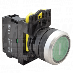 Sklopka zeleno sa oznakom bel om I1×NO. 5A/230V AC-15. IP65