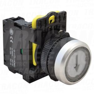 Sklopka belo sa crnom strelic om1×NO. 5A/230V AC-15. IP65