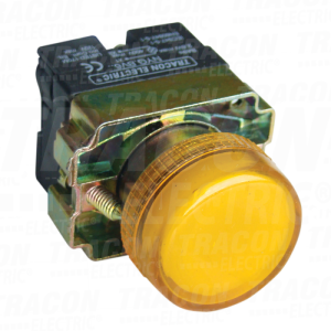 Sig. lampamontirane na metalnu  plocu zuta3A/400V AC. IP42. N