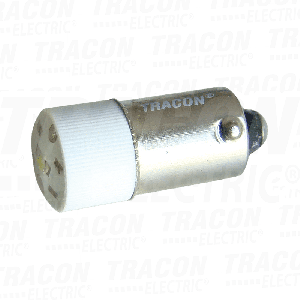 Signalna LED sijalica bela 24V AC DC Ba9s
