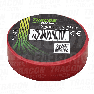 PVC izolaciona traka 10mx15mm crvena