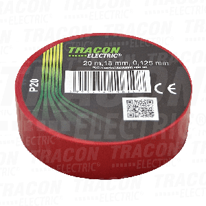 PVC izolaciona traka 20m x 19mm crvena