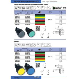 Taster u plast.kucistu crno 1- Z