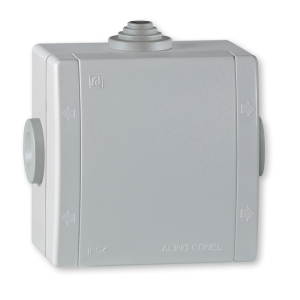 POWER Razvodna kutija siva 80x 80 3 uvoda IP54 500V