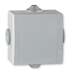 POWER Razvodna kutija siva 80x 80 4 uvoda IP54 500V