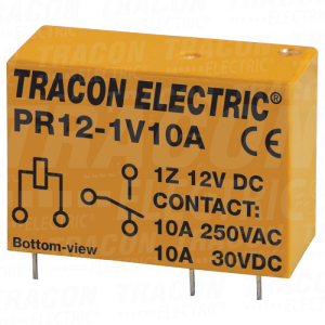 Print relej12V DC / 1×CO 10A.  230V AC / 30V DC