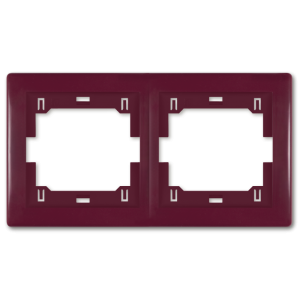 PRESTIGE maska dvostruka horiz .bordo(6701.3)