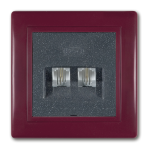 PRESTIGE uticnica telefonska 2 x6/2 (611.332)