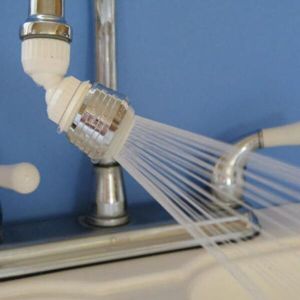AERATOR TUŠ ZGLOBNI BELI/CRNI &#8211; SIROFLEX
