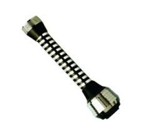 AERATOR TUŠ CRNI/HROM 10CM &#8211; SIROFLEX