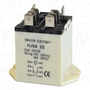 Relej velika snaga 110V DC 2CO 30A