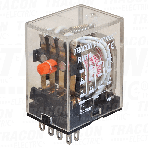 Mini relej 24V AC 4CO 3A 230V AC 28V DC