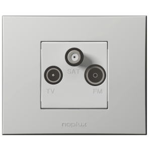 PR Line TV-FM-SAT priklj. zavr sna bela