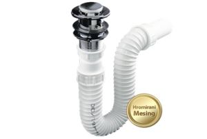 SIFON ZA LAVABO 1/1 KLIK-KLAK &#8211; TEXO S11425