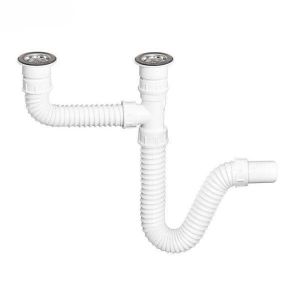 SIFON ZA SUDOPERU 2/1 Ø60MM &#8211; CAPO CASA SR0001