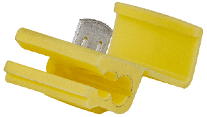 Nožasti razdelnik na patent 4-6 mm2 žuti