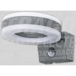 Zidna lampa sa senz. kretanja  oblik prstena 20W 4500K