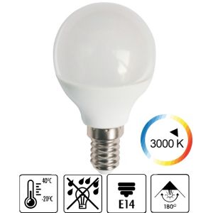 LED sijalica 5.5W E14 3000K MAT kugla ORBILED
