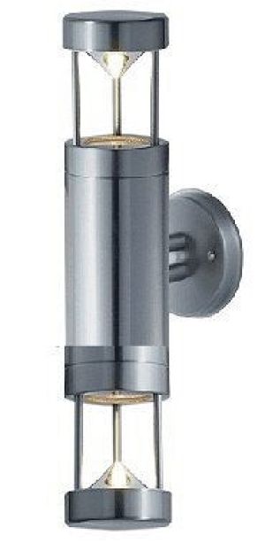 Spoljna zidna lampa SYDNEY 2xGU10 inox IP44