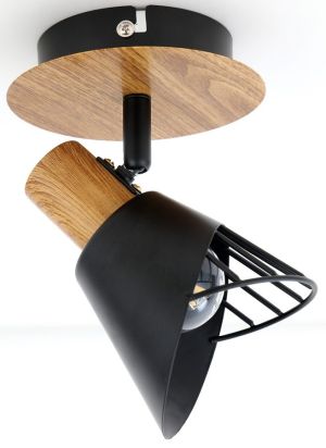 Spot lampa Madison 1xE14 crna