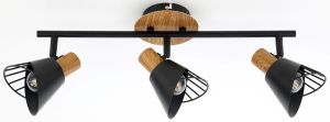 MADISON 3 spot lampa 3xE14 crna