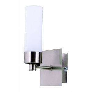 Zidna lampa TENY 1xE-14 max  40W 10cmxH20cm Mat hrom