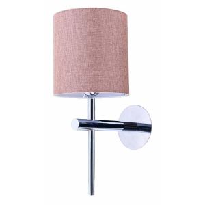 Zidna lampa JADE 1xE2-7 max  60W fi16cmxH48cm Metal-Tkanina