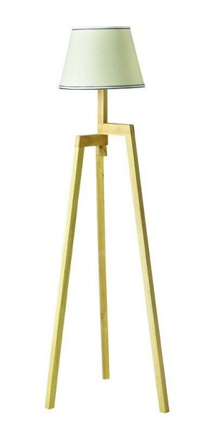 Sophia podna lampa E27 drvo