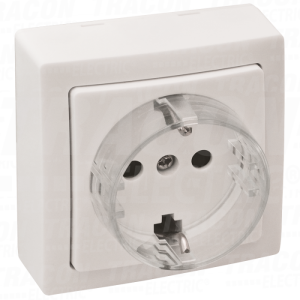 Prikljucnica na zid zidni pre kidac1×16A/250VAC. IP20 SCHU