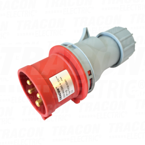 Ind. prikljucni utikac sa spol jasnjom zap.32A. 400V. 3P 024H