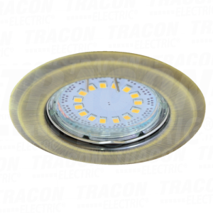 Ugradna svet. za spot sijalice  matirana zlatnamax.50W. D=82