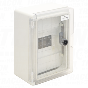 Plast. razv. orman sa maskom1× 8mod. H×W×D=280×2:10×130mm. IP