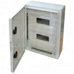 Plast. razv. orman sa maskom2× 12 mod. H×W×D=400×300×165mm. I