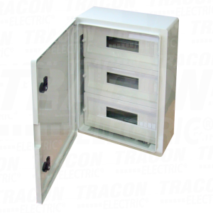Plast. razv. orman sa maskom3× 17 mod. H×W×D=500×400×175mm. I