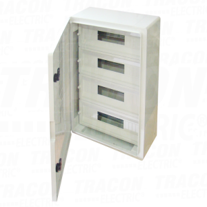 Plast. razv. orman sa maskom4× 17 mod. H×W×D=600×400×200mm. I