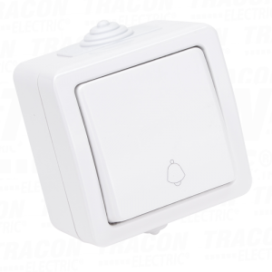 Taster za zvono na zid10AX/250 VAC. IP54. N101