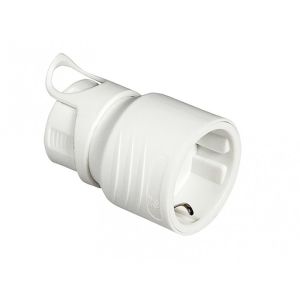Natikac suko 16A 250V beli (ku plung)