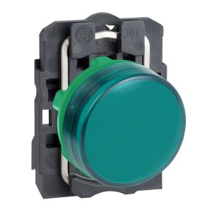 Signalna lampica zelena LED 230V AC
