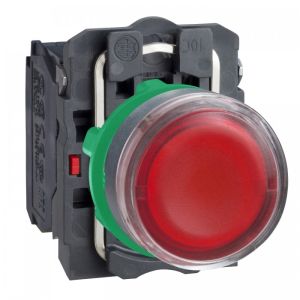 Taster svetleci LED crveni 230 V 1NO 1NC