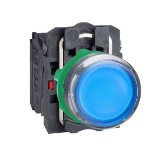 Taster svetleći crveni 24V AC DC LED 1NO